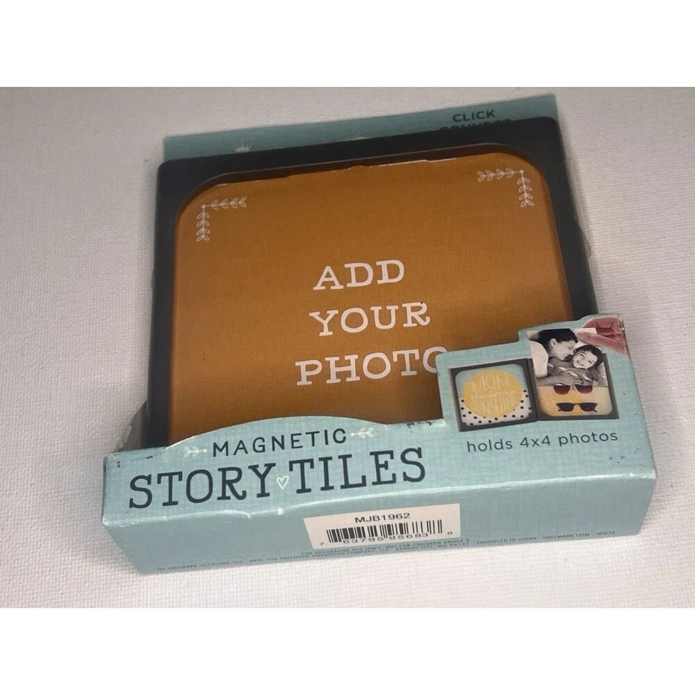 Hallmark Magnetic Story Tiles 4x4 Photo Display Click Connect
